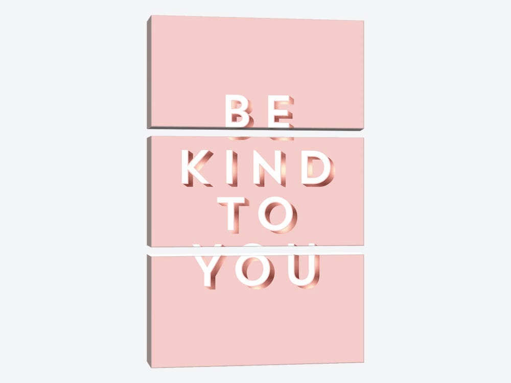 Be Kind To You by The Love Shop 3-piece Canvas Art Print