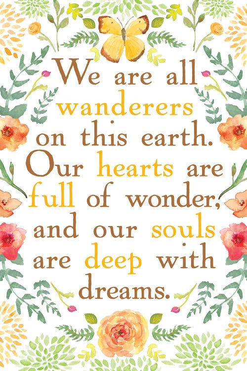 We Are All Wanderers