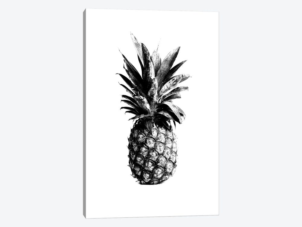 Pineapple Black by The Love Shop 1-piece Canvas Artwork