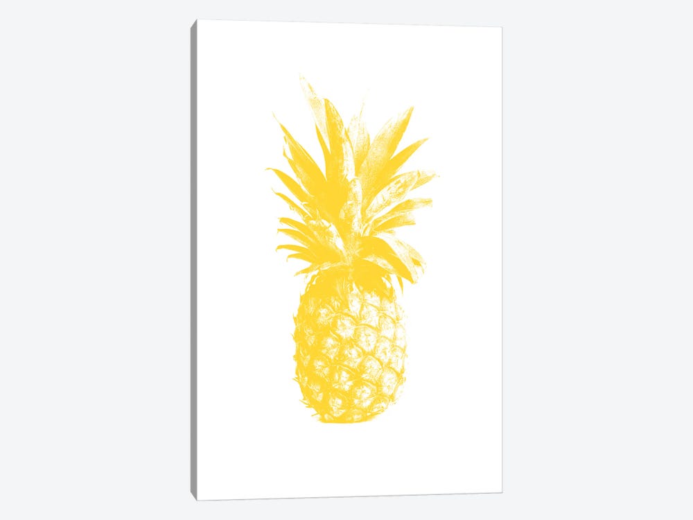 Pineapple Yellow by The Love Shop 1-piece Canvas Art