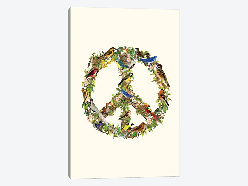 Peace Sign by The Love Shop 1-piece Canvas Print