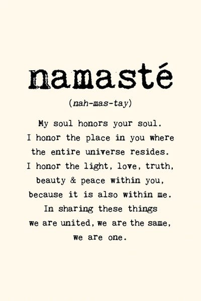 Hobbies & Lifestyles: Namaste by The Love Shop