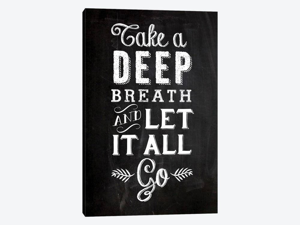 Let It All Go by The Love Shop 1-piece Canvas Artwork
