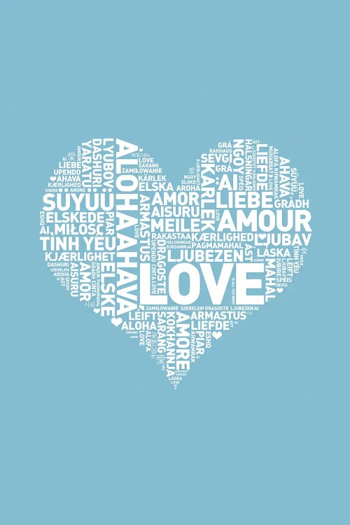 Language Of Love Blue