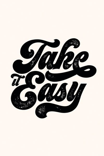 The Love Shop: Take It Easy Black by The Love Shop