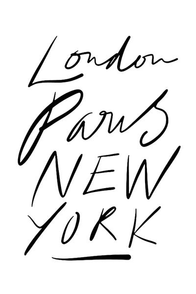 The Love Shop: London Paris New York by The Love Shop
