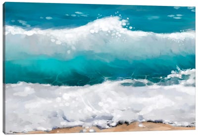 The Wave Canvas Art Print - Thomas Little
