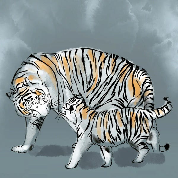 Thomas Little: Tiger Nuture by Thomas Little