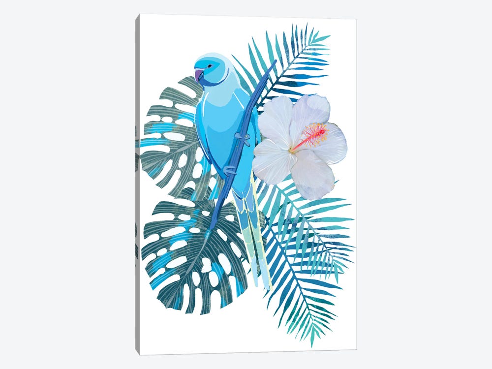 Tropical Blue by Thomas Little 1-piece Canvas Art