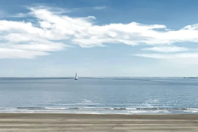 Perfect Day In Montpellier by Thomas Little framed canvas print