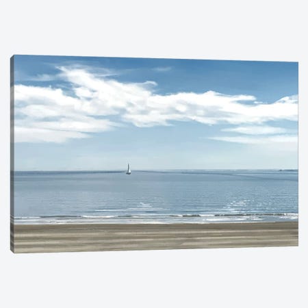 Perfect Day In Montpellier Canvas Print #TLT136} by Thomas Little Canvas Wall Art