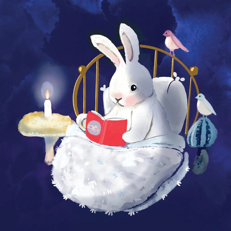 Story Time With Friends by Thomas Little wall art