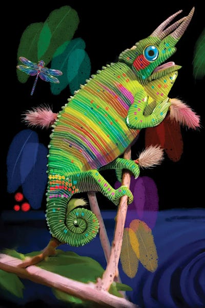 Thomas Little: Rainbow Chameleon by Thomas Little