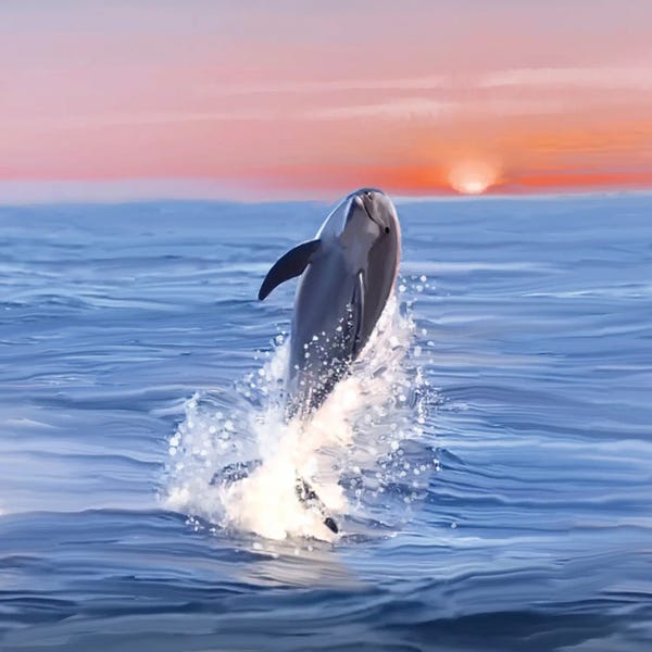 Dolphins: Joy Of Life by Thomas Little