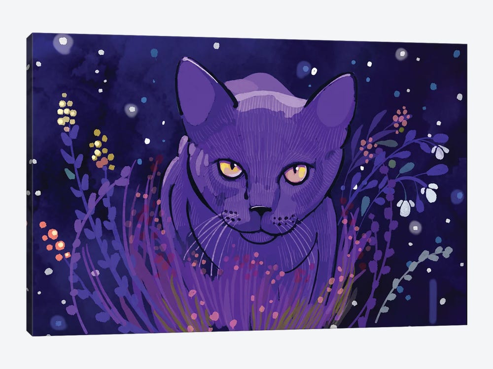Midnight Prowl by Thomas Little 1-piece Canvas Art