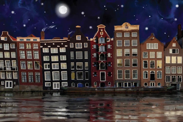 Amsterdam Dreams by Thomas Little wall art