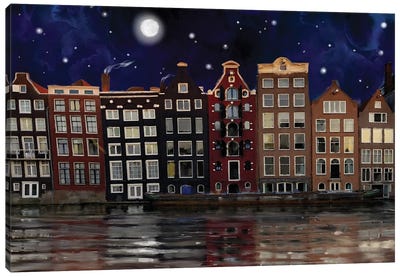 Amsterdam Dreams Canvas Art Print - Thomas Little