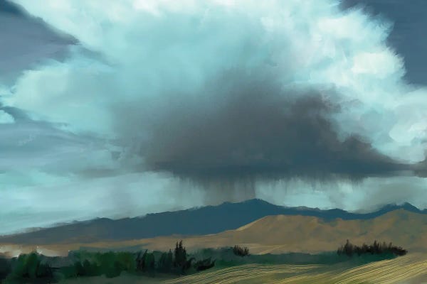 Thomas Little: Summer Thunderstorm by Thomas Little