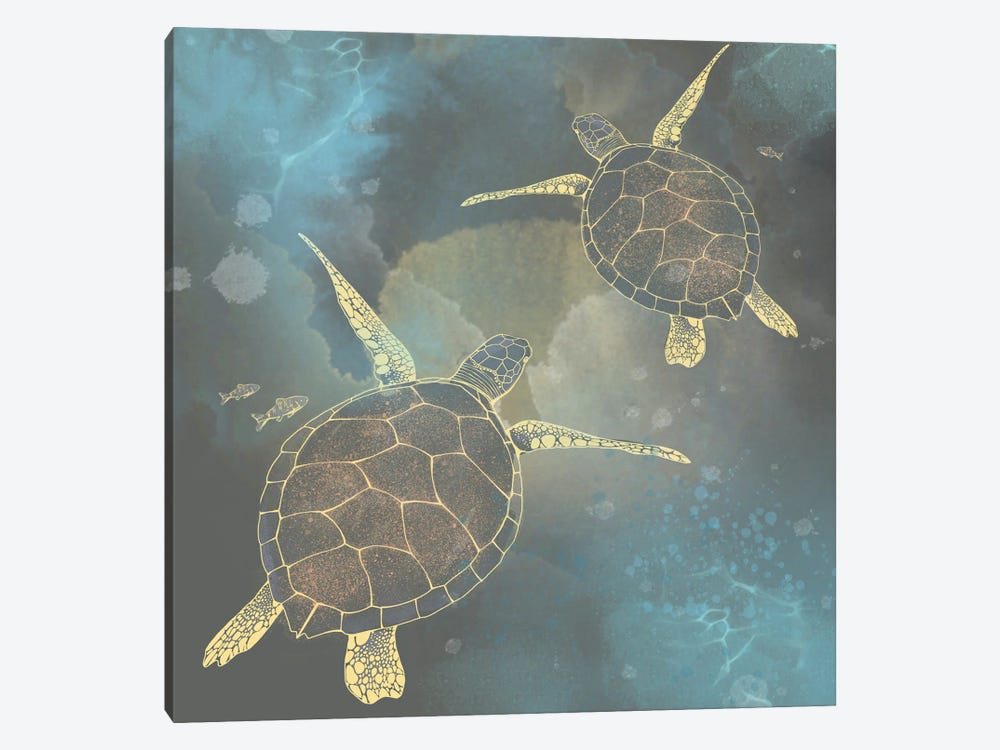 Coco Reef by Thomas Little 1-piece Canvas Wall Art