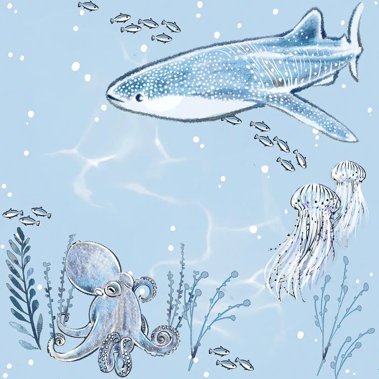 Coastal Seas by Thomas Little wall art