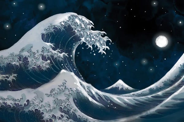 The Great Wave: Midnight And The Great Wave by Thomas Little