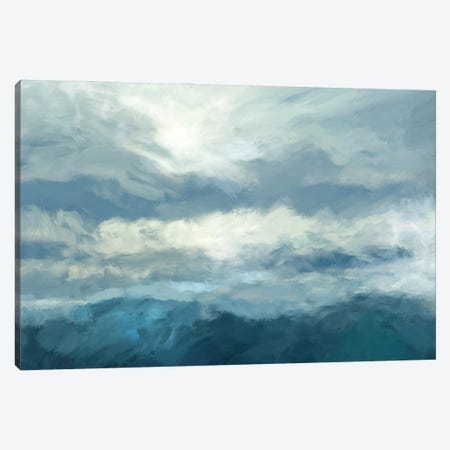 Sea And Sky Canvas Print #TLT282} by Thomas Little Canvas Print