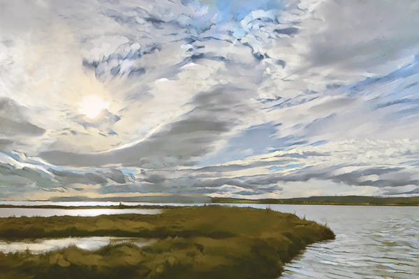 Thomas Little: Day's End In Montpellier by Thomas Little