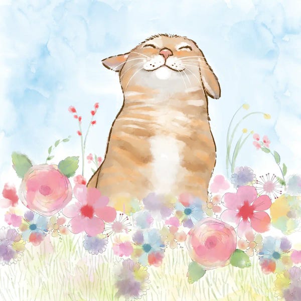 Tabbies: Joy Of Spring by Thomas Little