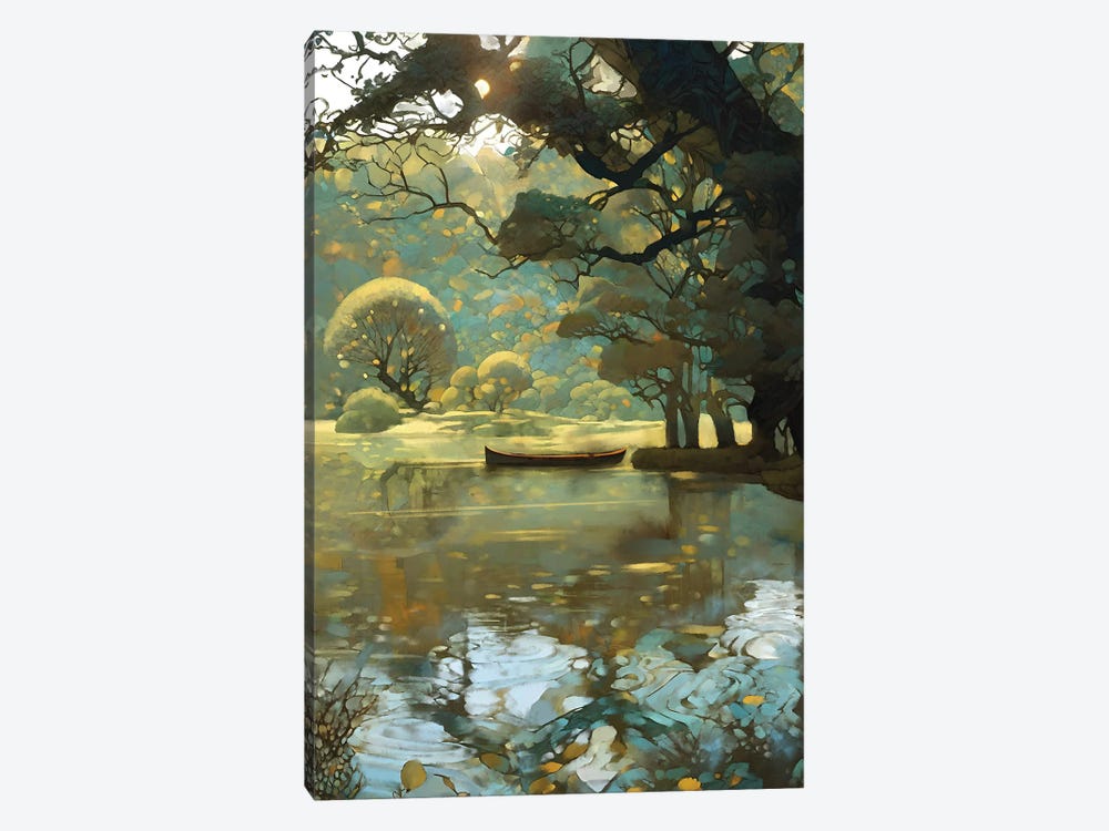 Sunrise Forest by Thomas Little 1-piece Canvas Print