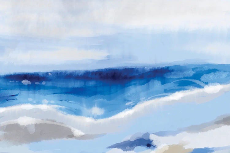 Day at the Beach, Coastal Dreams by Thomas Little wall art