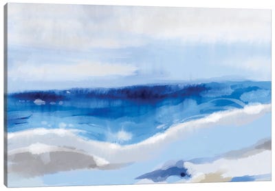 Day at the Beach, Coastal Dreams Canvas Art Print - Thomas Little