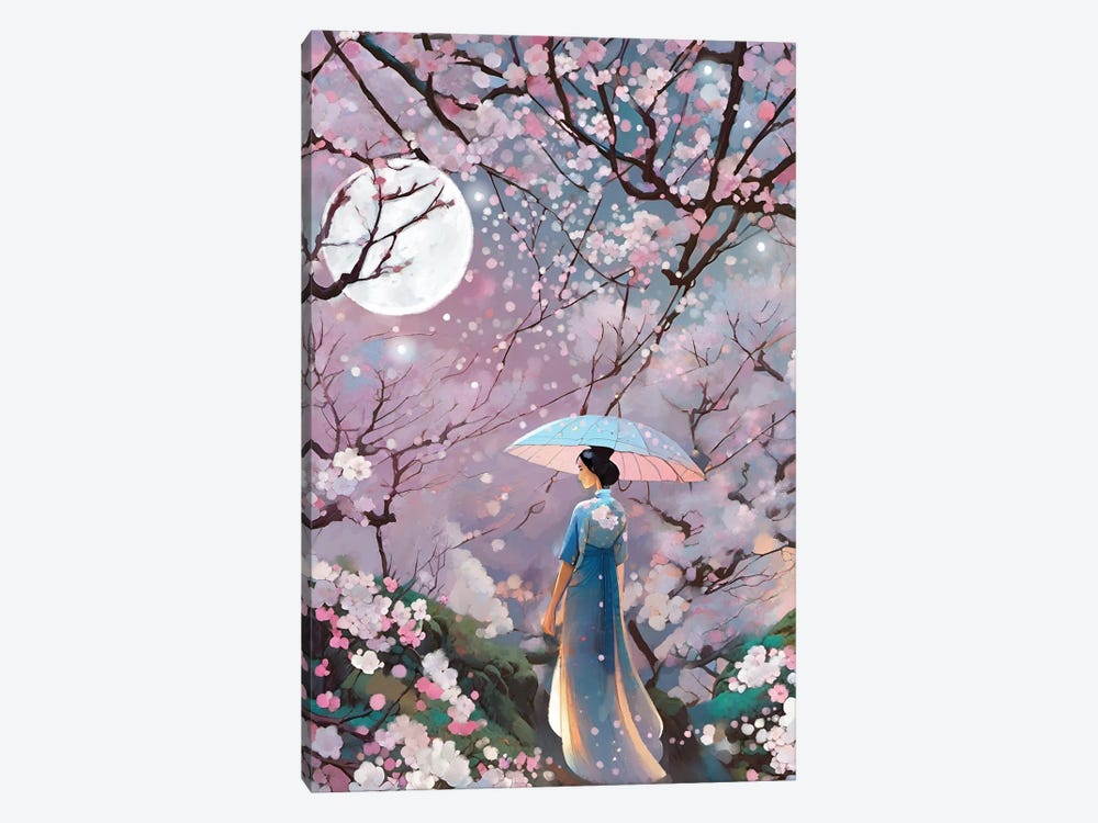 Sakura by Thomas Little 1-piece Canvas Print
