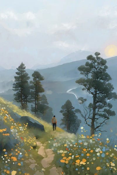 Hillsides: Spiritual Joy by Thomas Little