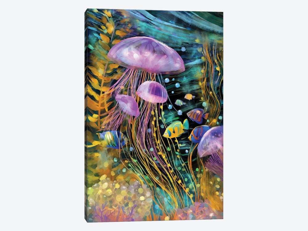 Tropical Emotion by Thomas Little 1-piece Canvas Artwork