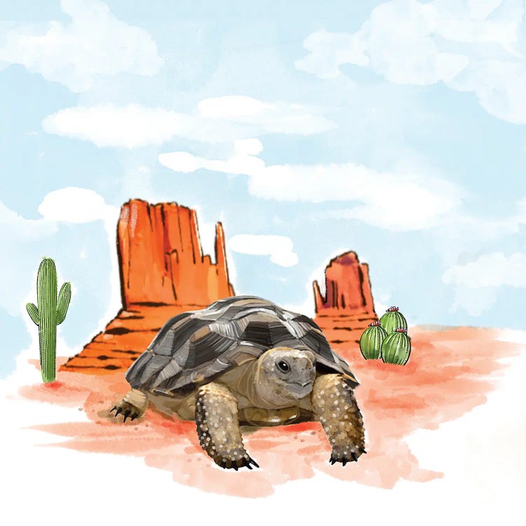Desert Dweller by Thomas Little wall art
