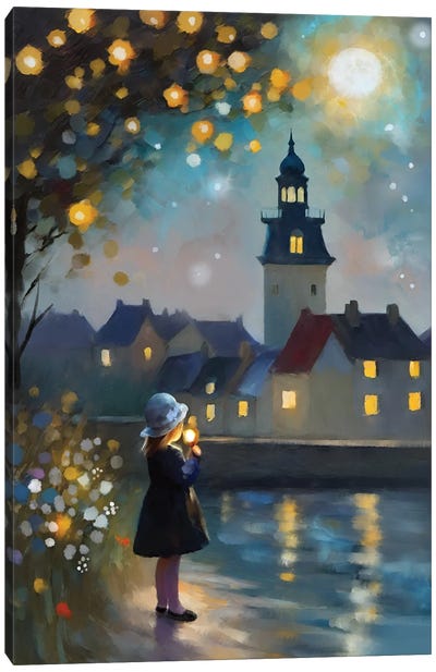 Finding The Light Within Canvas Art Print - Thomas Little