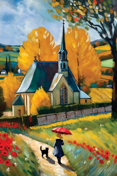 After The Autumn Rains by Thomas Little wall art