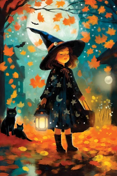 Fine Art Print: Halloween Magic by Thomas Little