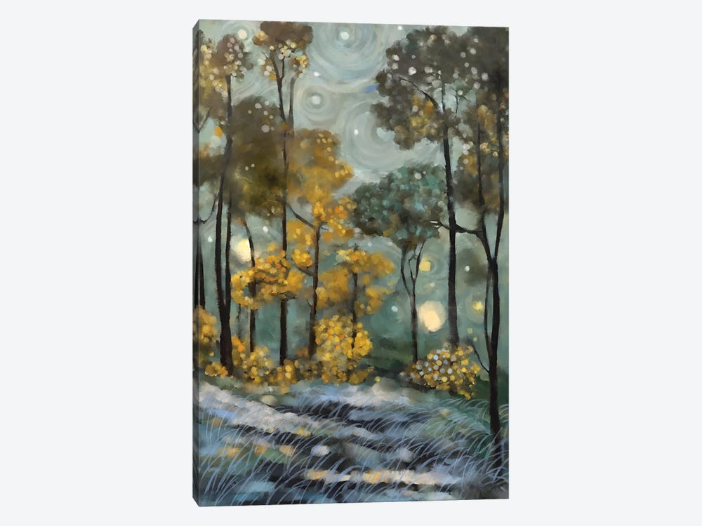 Wind In The Forest by Thomas Little 1-piece Canvas Artwork