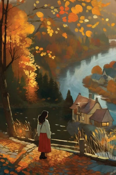 Autumn Light by Thomas Little canvas print