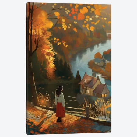 Autumn Light Canvas Print #TLT375} by Thomas Little Canvas Art