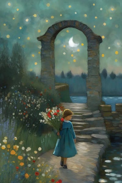 Arches: Under The Stone Arch by Thomas Little