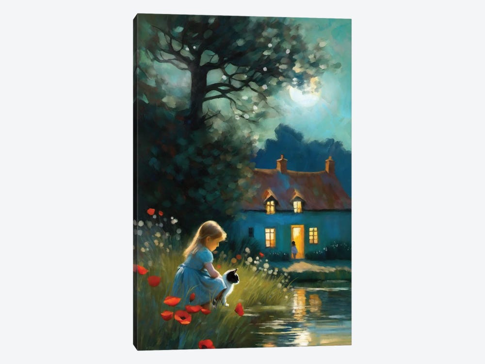 Someone To Watch Over Me by Thomas Little 1-piece Canvas Artwork