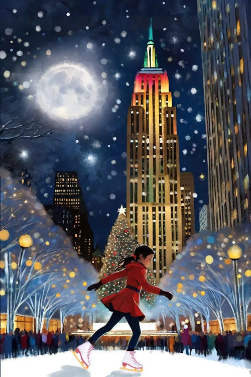 Holiday Magic by Thomas Little wall art