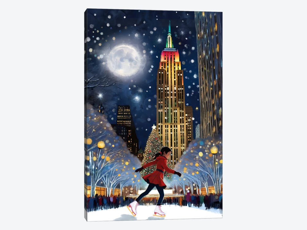 Holiday Magic by Thomas Little 1-piece Canvas Art