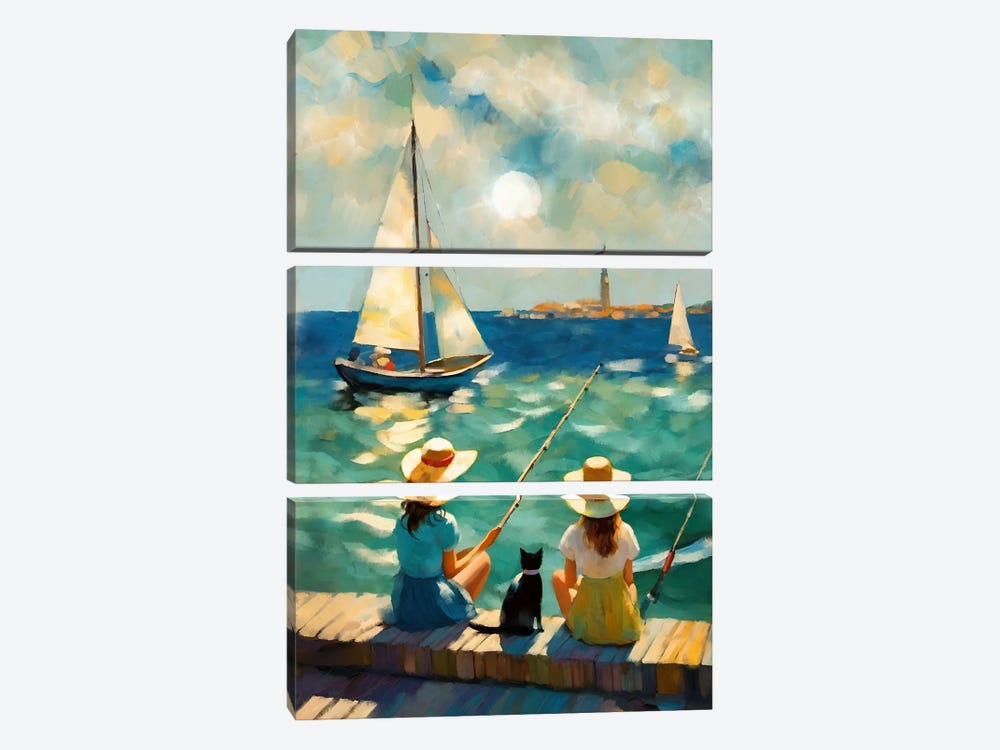 Perfect Day by Thomas Little 3-piece Art Print