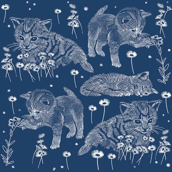 Thomas Little: Kittens at Play by Thomas Little