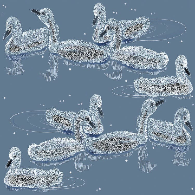 Little Friends by Thomas Little wall art