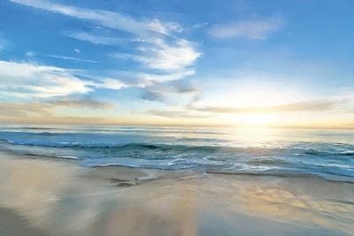 Mirror Beach by Thomas Little canvas print