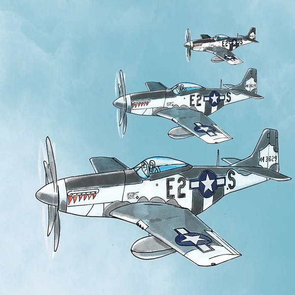 Thomas Little: P-51 Mustang by Thomas Little